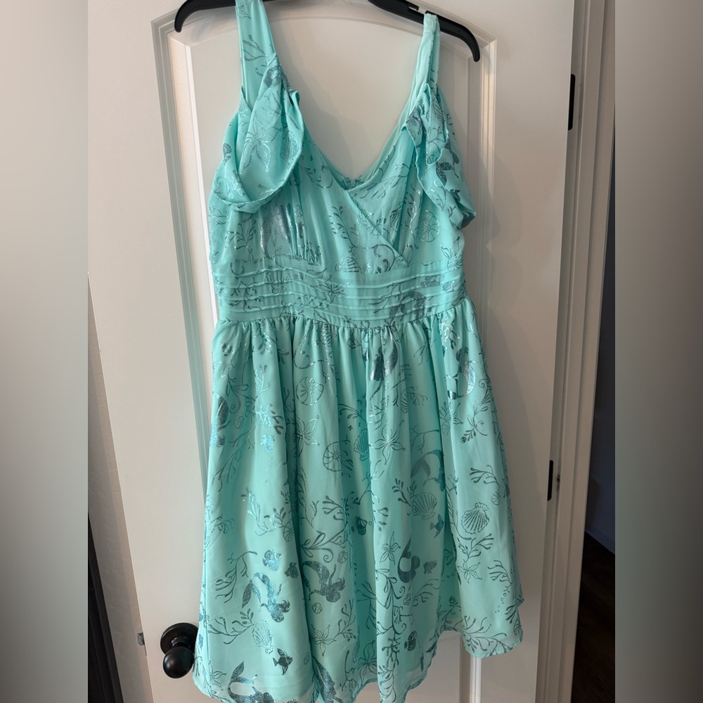 The little mermaid mint dress